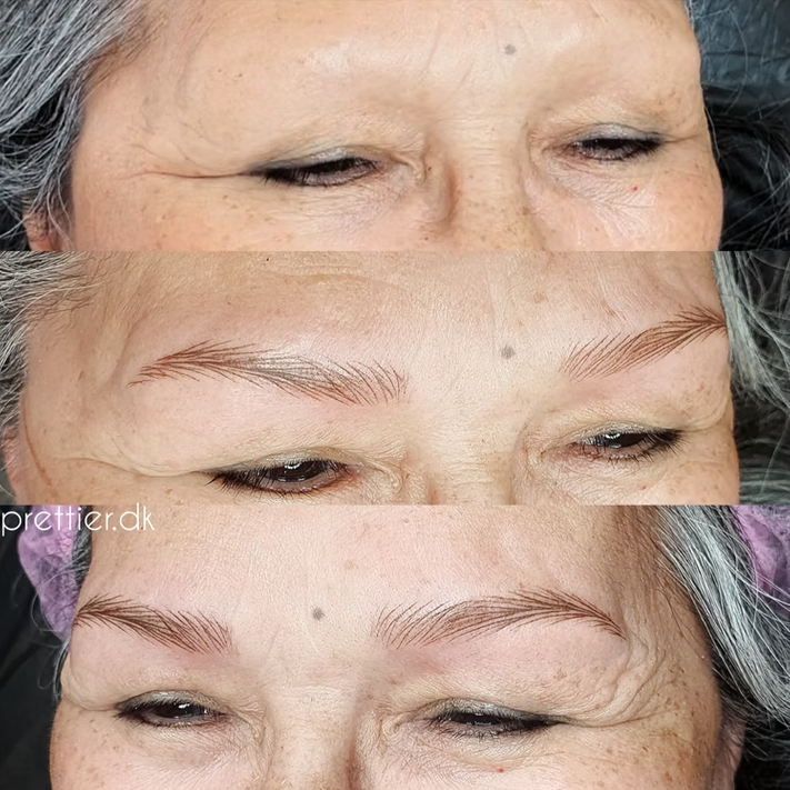 Hyperrealistiske bryn resultat hos Prettier.dk – billede 18