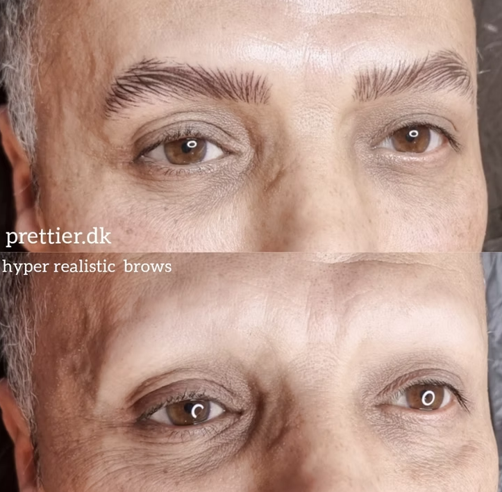 Hyperrealistiske bryn resultat hos Prettier.dk – billede 11